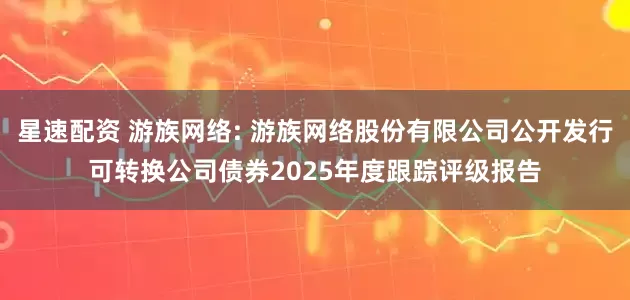 星速配资 游族网络: 游族网络股份有限公司公开发行可转换公司债券2025年度跟踪评级报告