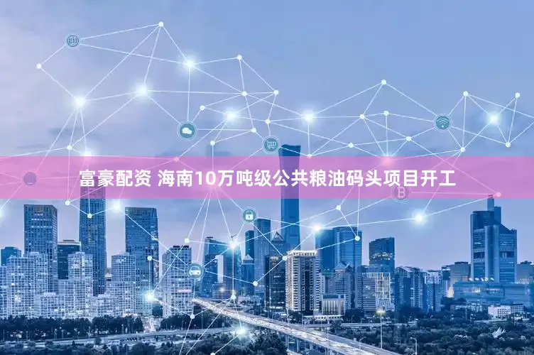 富豪配资 海南10万吨级公共粮油码头项目开工