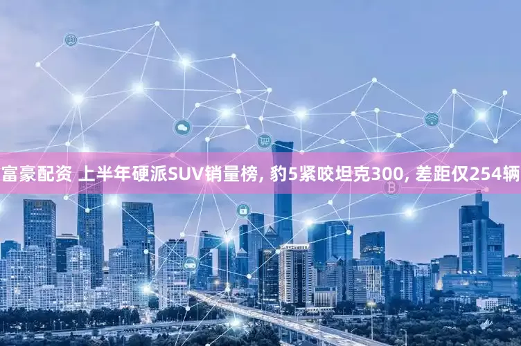 富豪配资 上半年硬派SUV销量榜, 豹5紧咬坦克300, 差距仅254辆