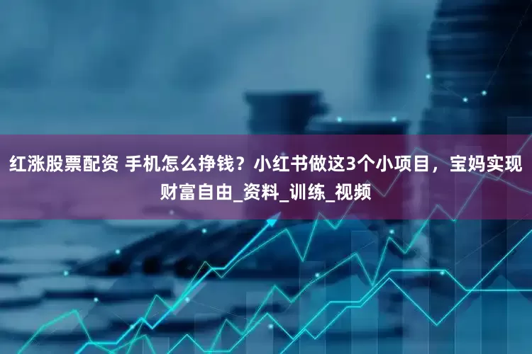 红涨股票配资 手机怎么挣钱？小红书做这3个小项目，宝妈实现财富自由_资料_训练_视频